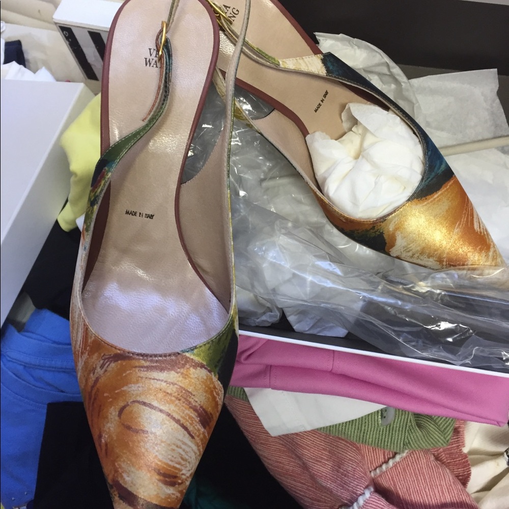 NWT Vera Wang slingback size 38 rare - Picture 9 of 9